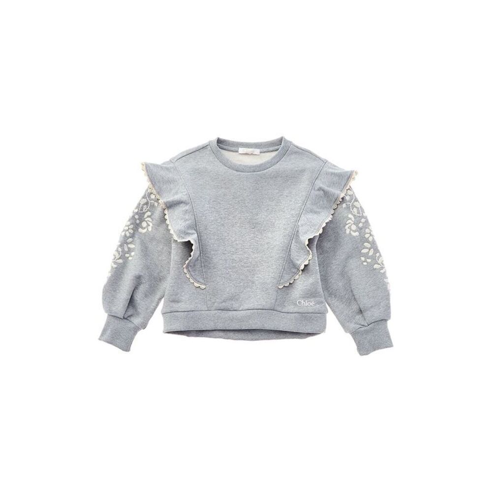 Chloé Girls  Sweatshirt, Grey